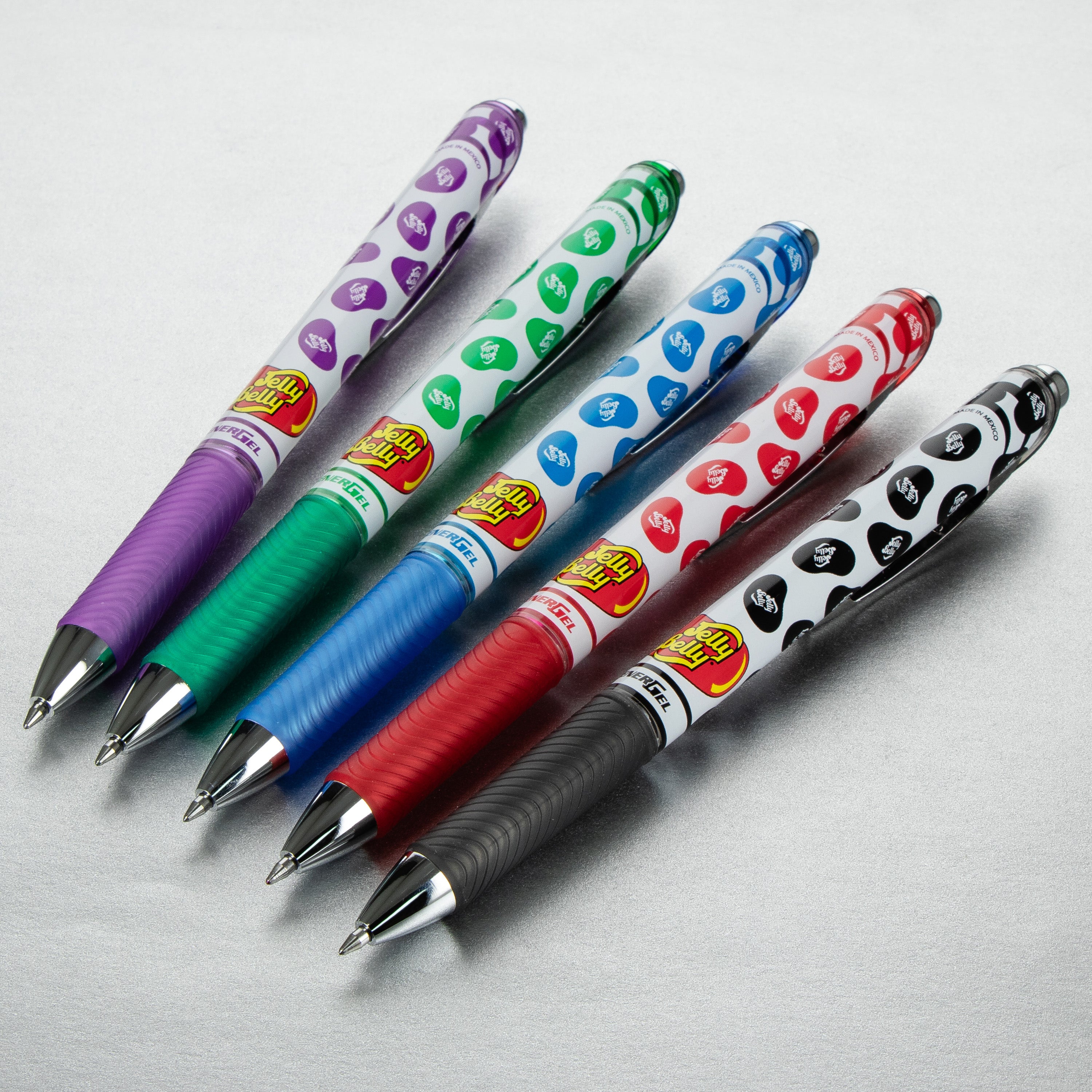 EnerGel x Jelly Belly (0.7mm) Assorted 5-Pk Liquid Gel Pens