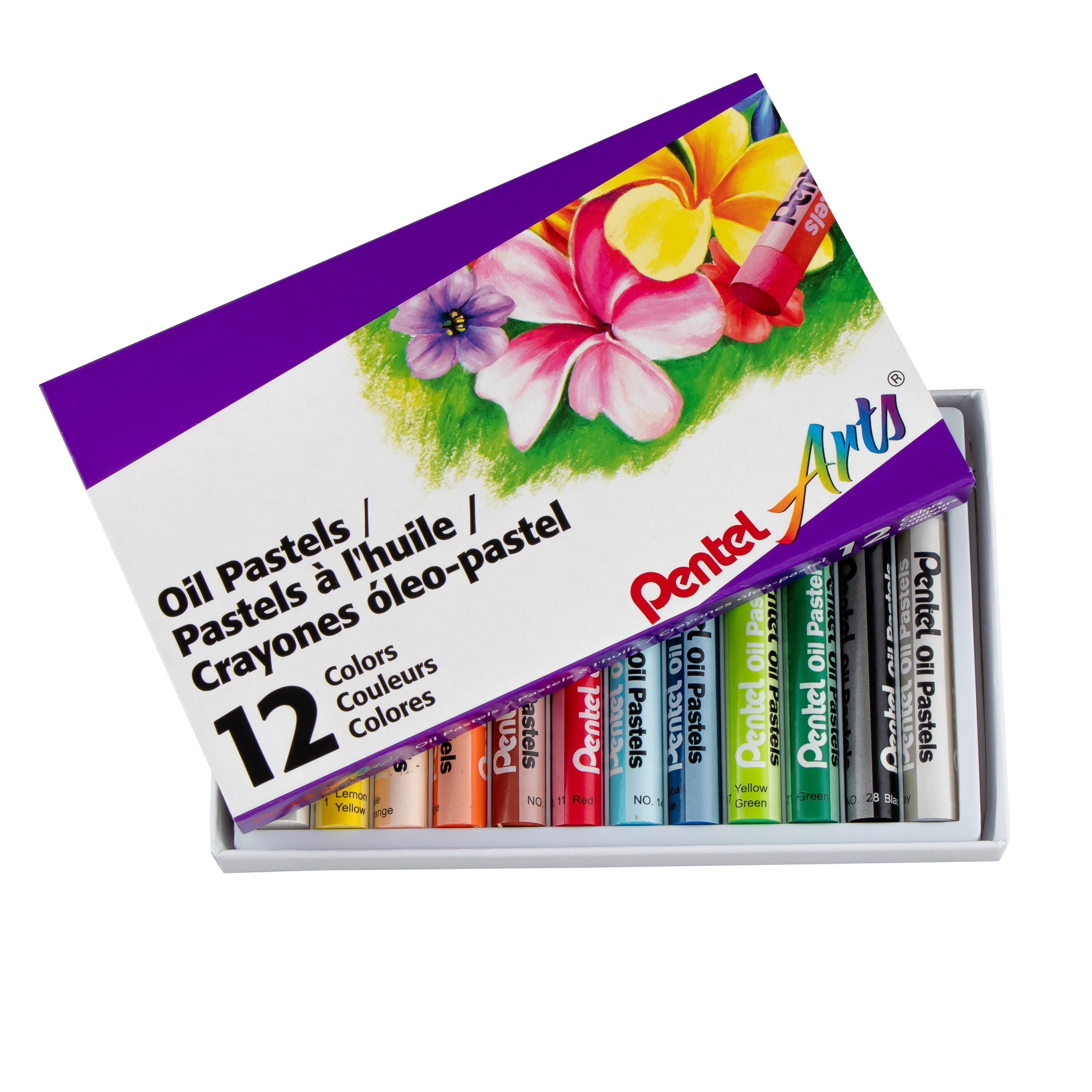 12PCS 73mmx12mm Good Quality Oil Pastels for Kids - China Crayon, Wax  Crayon