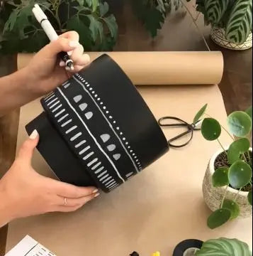 Inspired DIY House Planters  - Pentel of America, Ltd.