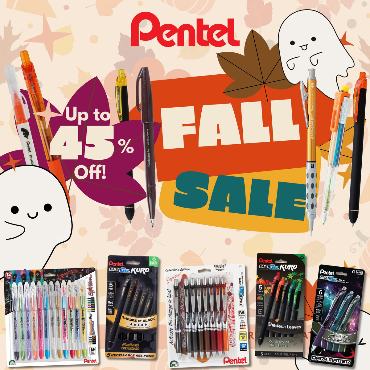 Pentel Fall Sale