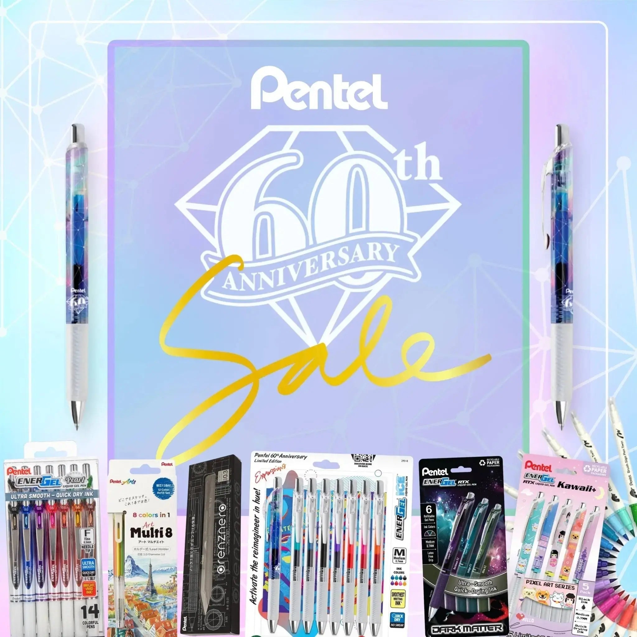 Pentel's 60th Anniversary Sale - Pentel of America, Ltd.