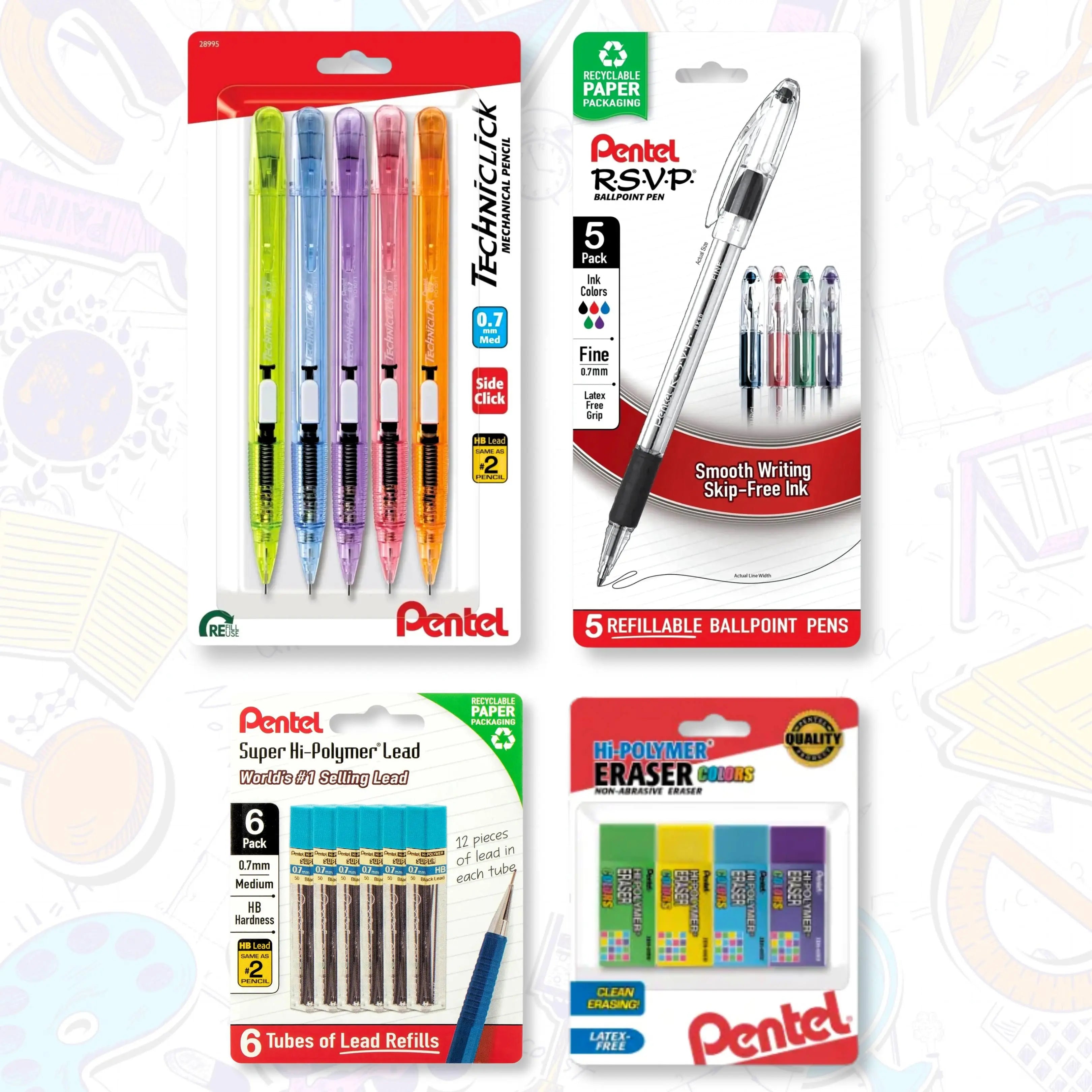 Pentel Starter School Essentials Bundle 2026