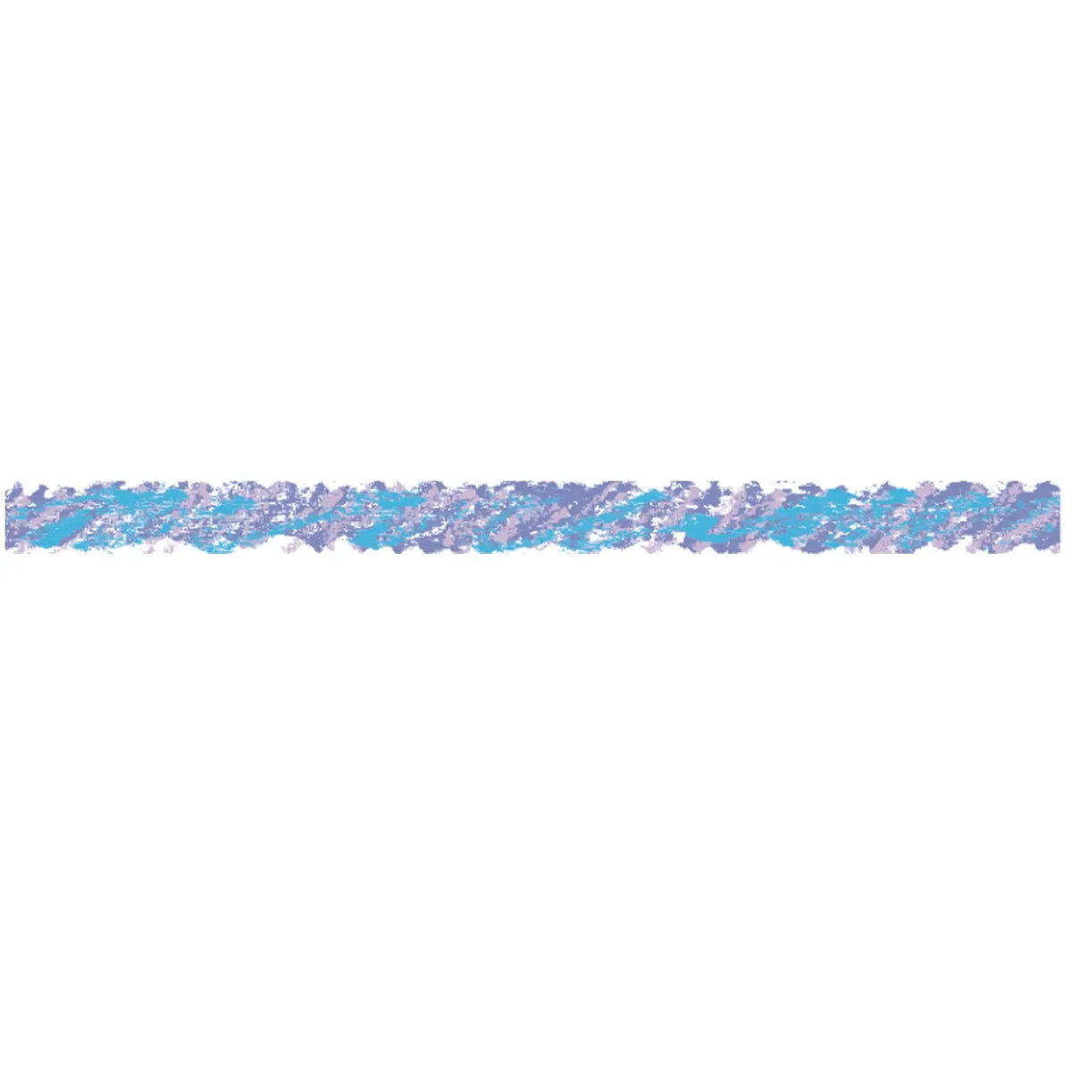 Close-up of sketch patterned tape applied with Deco Tape applicator