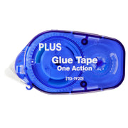 PLUS Permanent Glue Tape One Action 1920 applicator 1/3 inch width