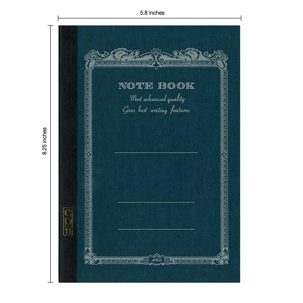 Apica A5 Notebook dimensions