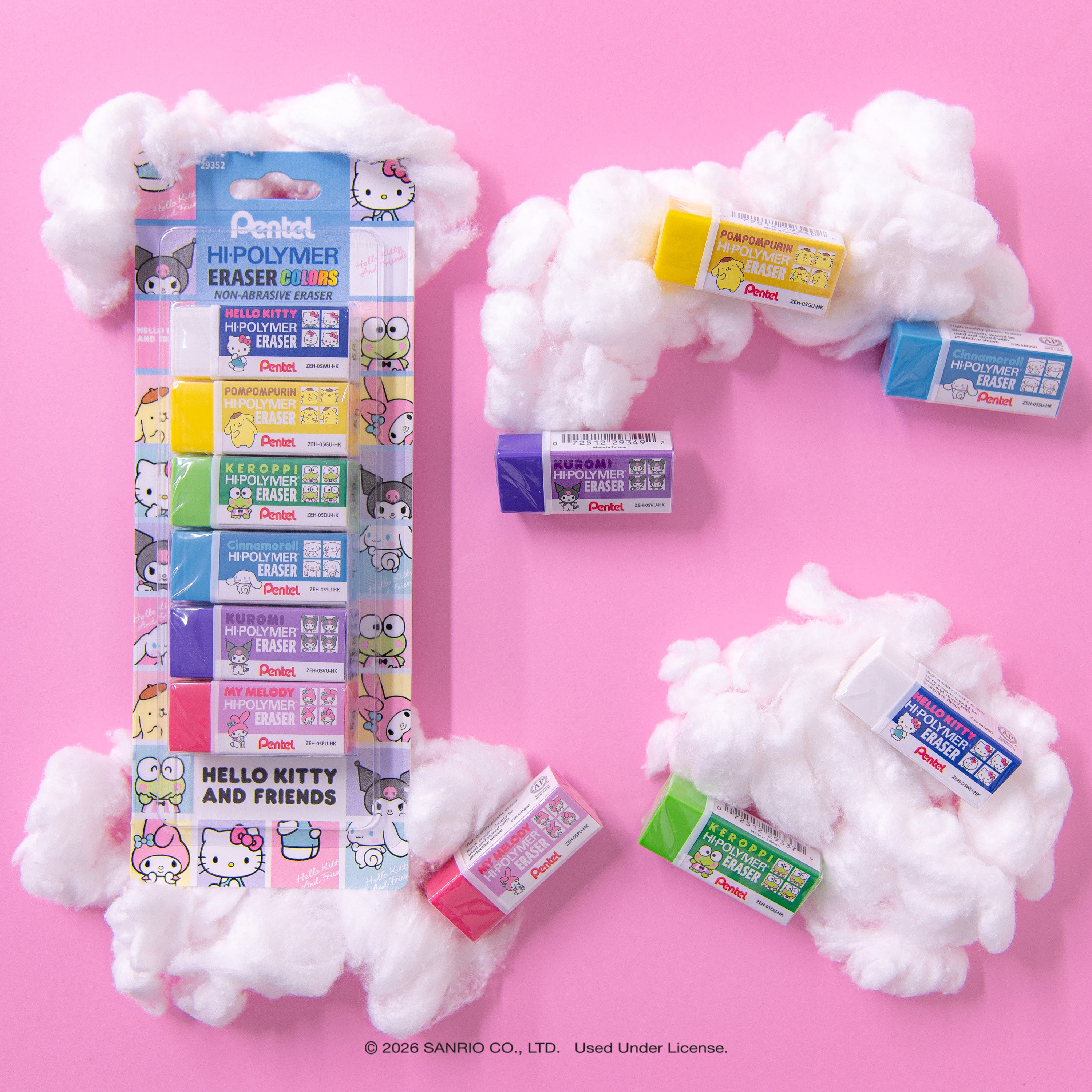 Hello Kitty® and Friends x Pentel Essentials Collector's Bundle