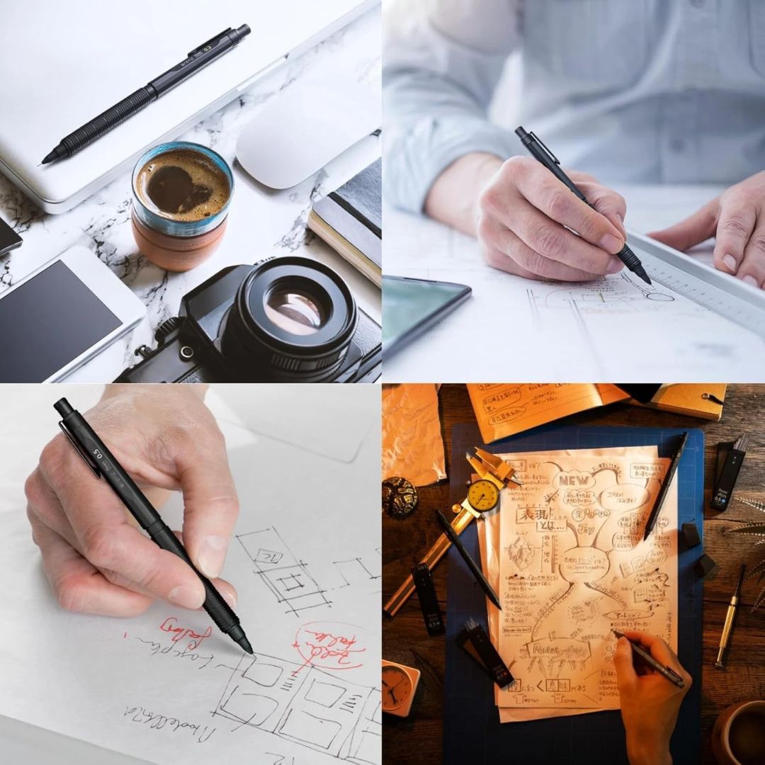 Pentel Orenz Nero Mechanical Drafting Pencil, Automatic Lead