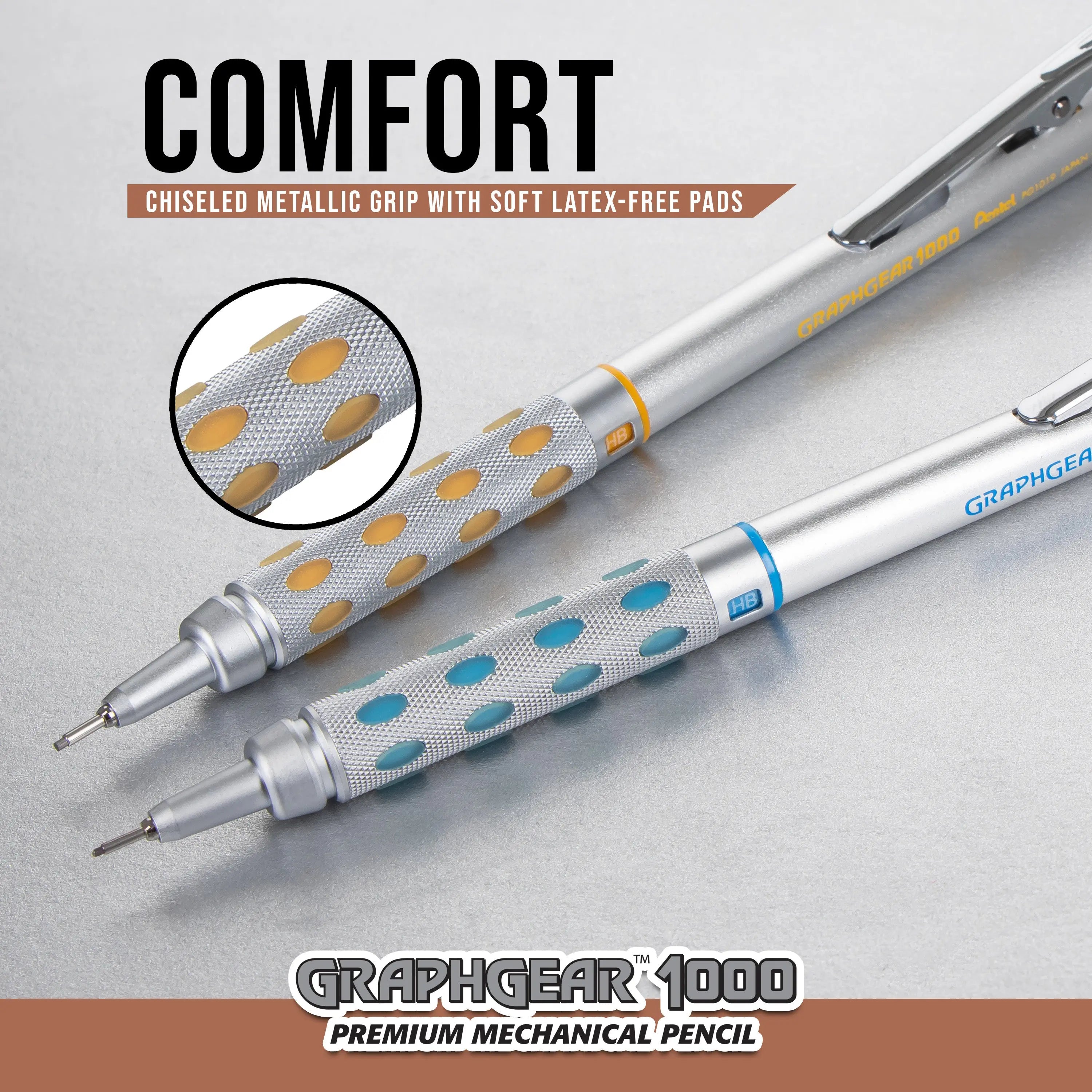 Pentel GraphGear 1000 Automatic Drafting Pencil, Eraser Refills, 1-Pk  Pentel of America, Ltd.