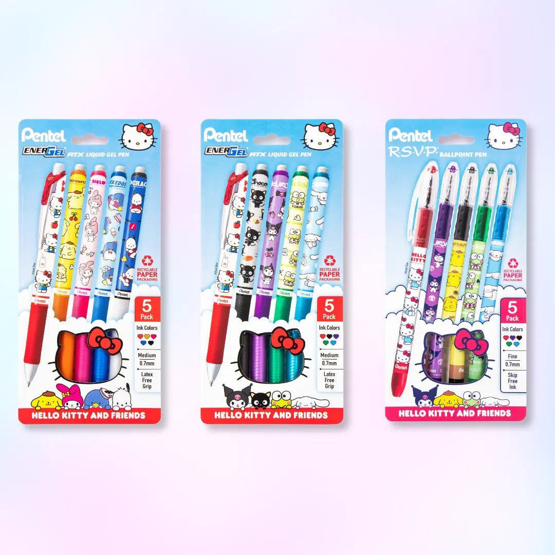 Hello Kitty® and Friends x Pentel Pen Lovers Bundle