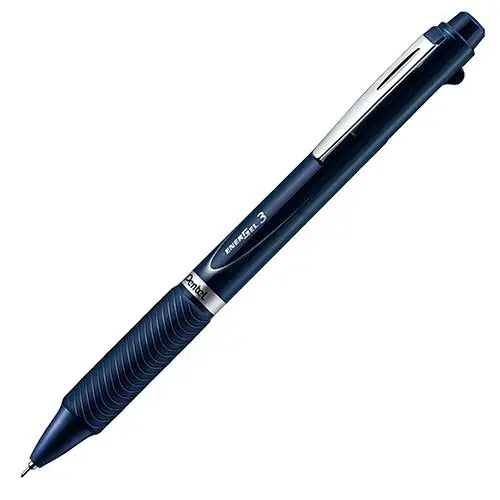EnerGel 3 Multi - Function, 3 - Ink Gel Pen, (0.5mm) Fine Line, Black/Red/Blue Ink - Pentel of America, Ltd.