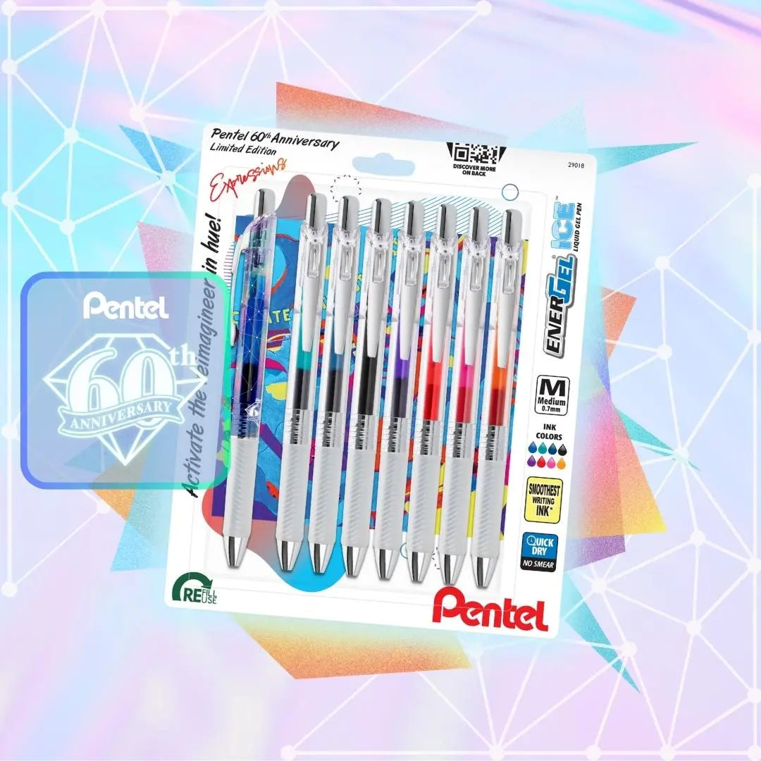 EnerGel Expressions Collector's Bundle - Set of 9 - Pentel of America, Ltd.