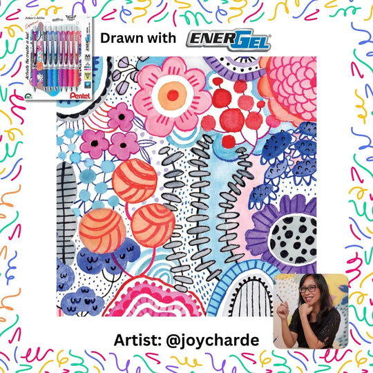 EnerGel Expressions Collector's Bundle - Set of 9 - Pentel of America, Ltd.