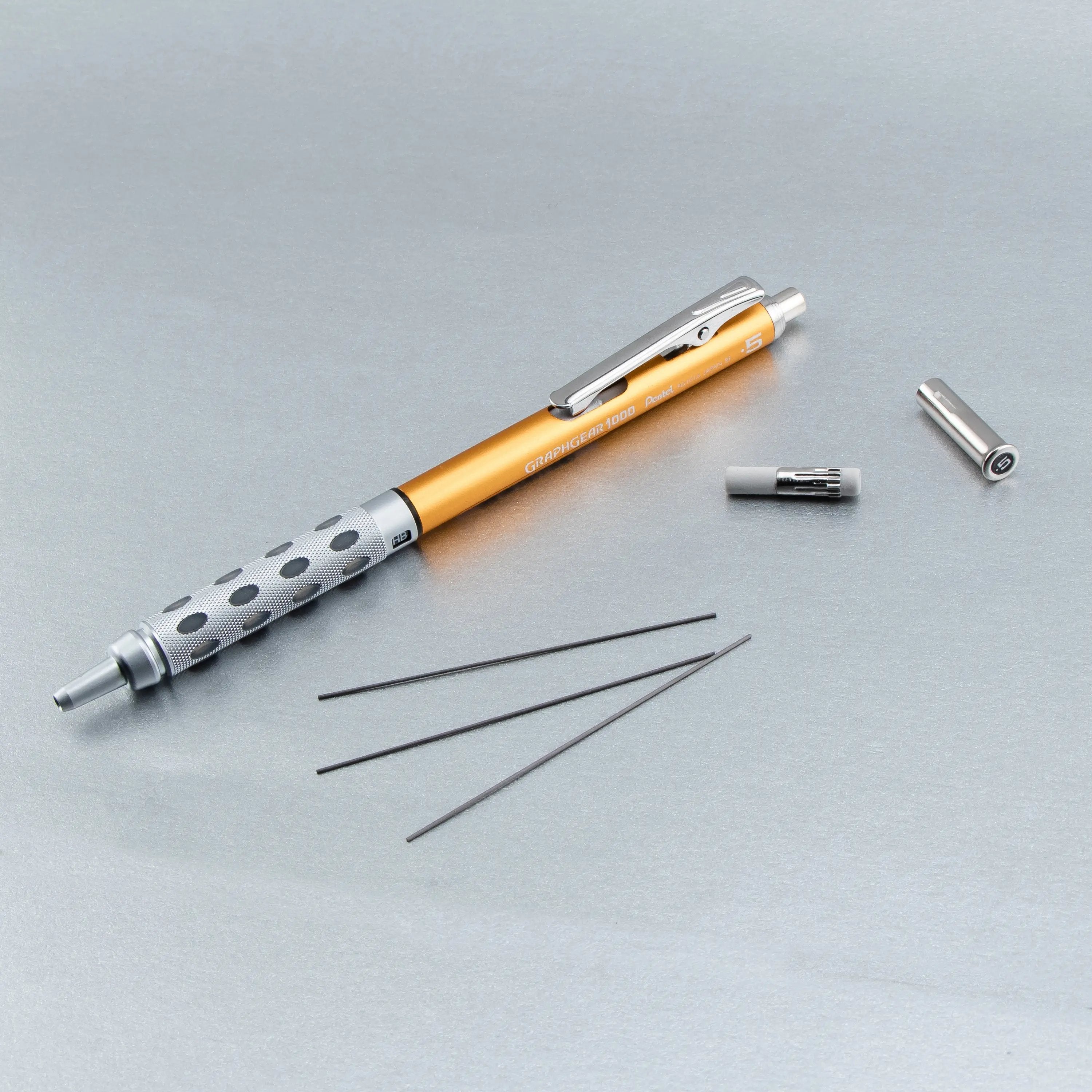  GraphGear 1000 Mechanical Drafting Pencil (0.5mm), Limited Edition Gold Accents  Pentel of America, Ltd.