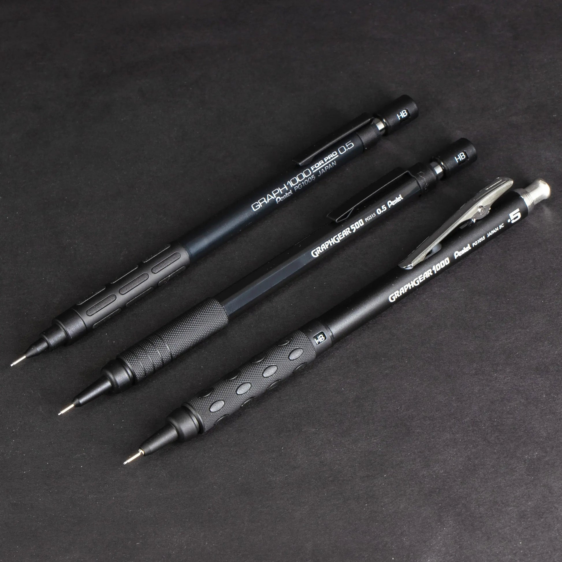 GraphGear/Graph Black Edition, Mechanical Drafting Pencils, Pentel 60th Anniversary Limited Edition Collectors Set - Pentel of America, Ltd.