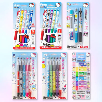 Hello Kitty® and Friends x Pentel Essentials Collector's Bundle
