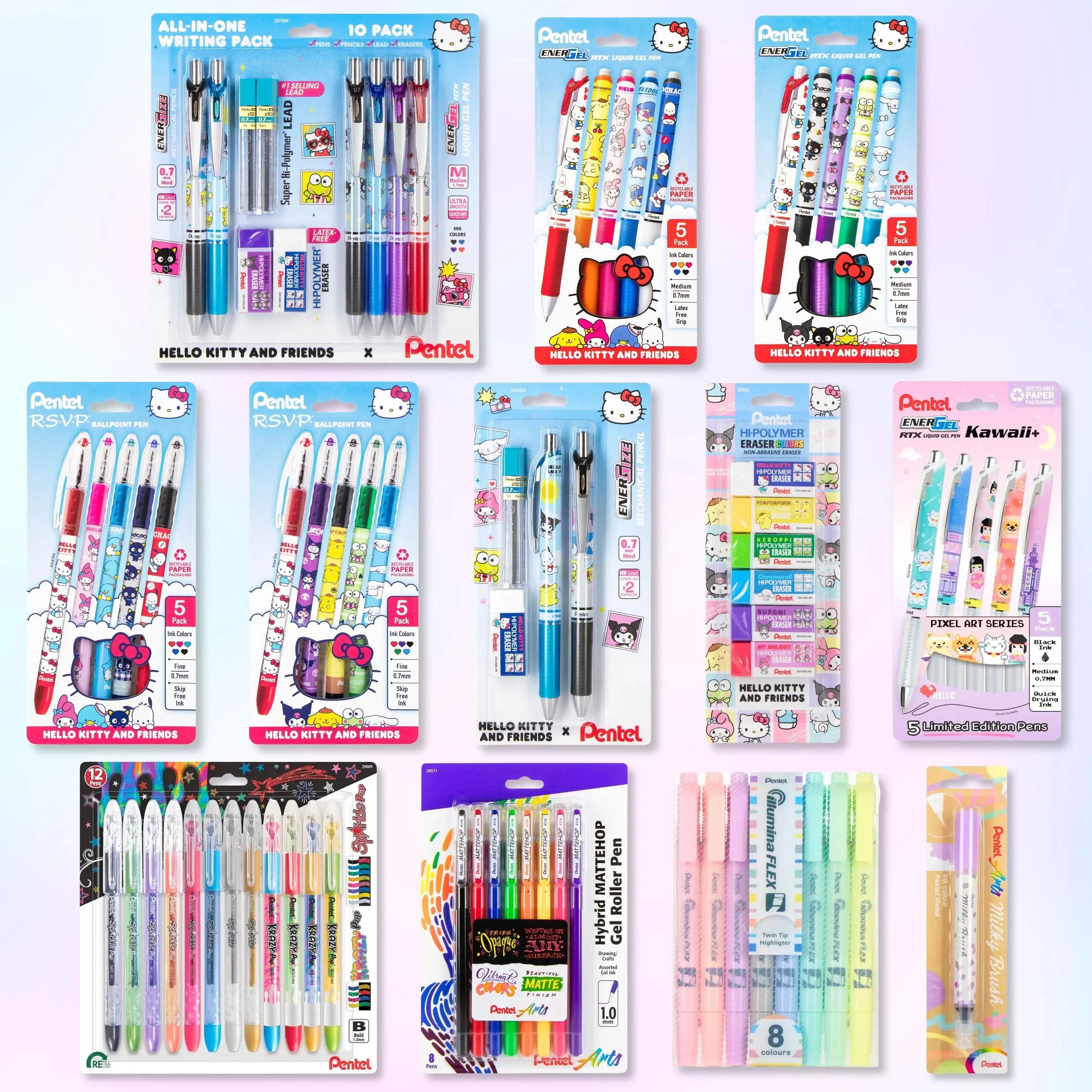 Hello Kitty® and Friends x Pentel Kawaii Dream Collector's Bundle