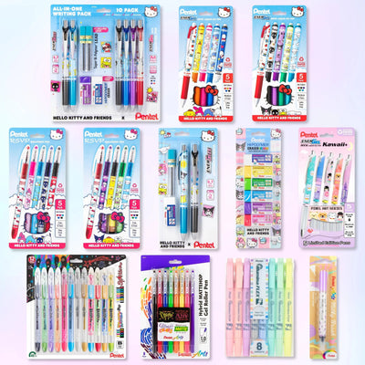 Hello Kitty® and Friends x Pentel Kawaii Dream Collector's Bundle