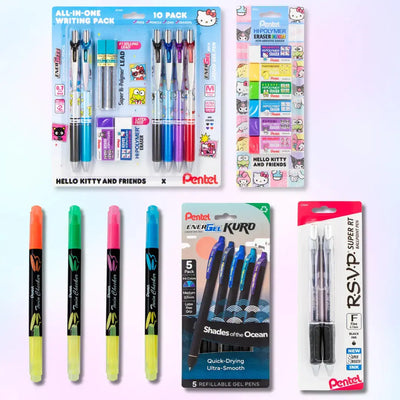 Hello Kitty® and Friends x Pentel School Essentials Bundle