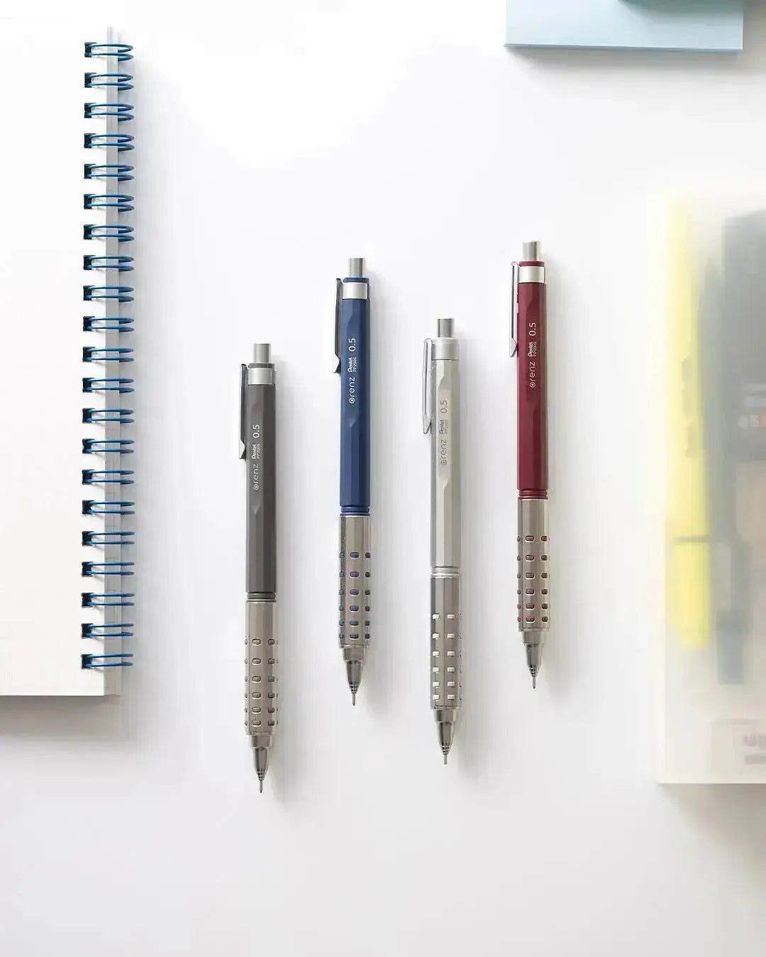  Orenz AT - 0.5mm Mechanical Drafting Pencil, Automatic Lead Advance, Assorted Barrels  - Pentel of America, Ltd.