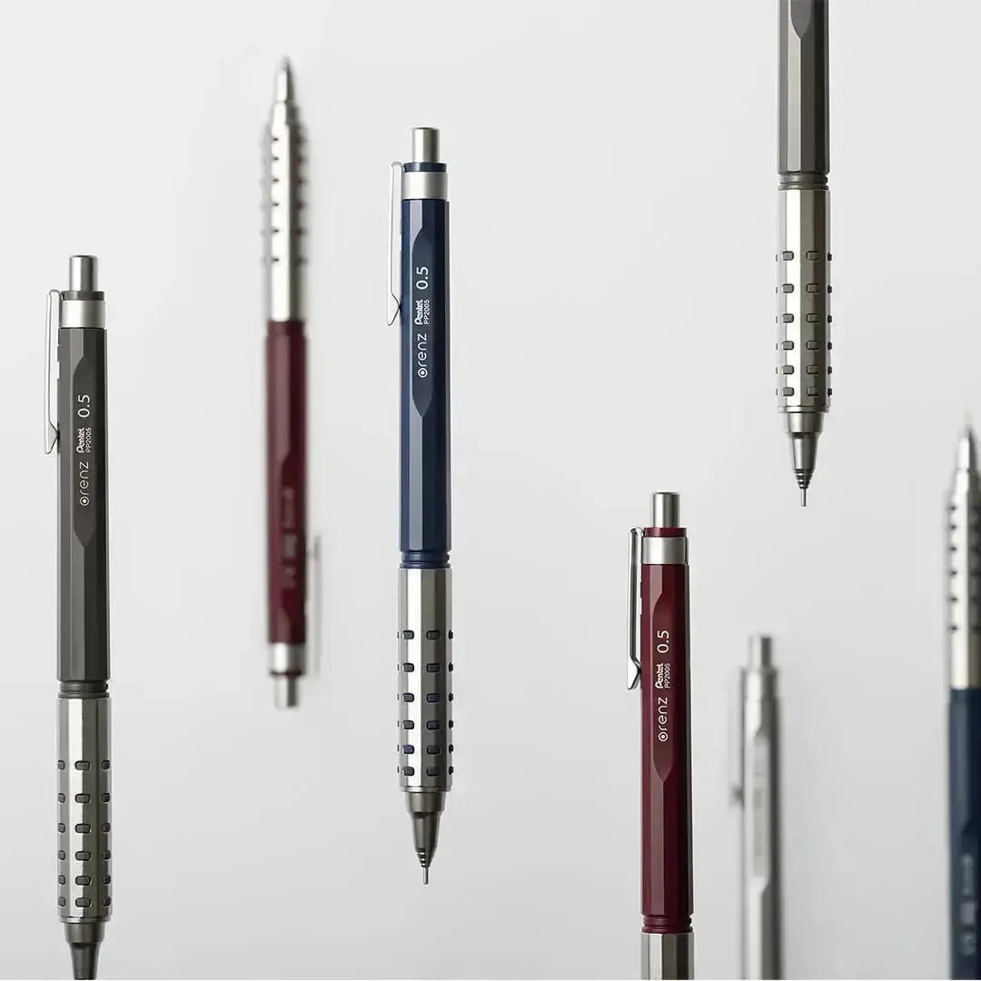  Orenz AT - 0.5mm Mechanical Drafting Pencil, Automatic Lead Advance, Assorted Barrels  - Pentel of America, Ltd.