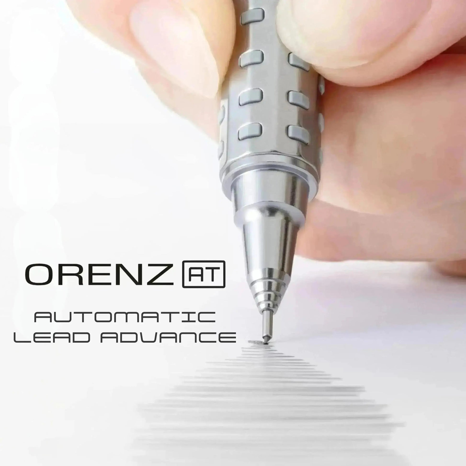  Orenz AT - 0.5mm Mechanical Drafting Pencil, Automatic Lead Advance, Limited Edition Metallic Barrels  - Pentel of America, Ltd.