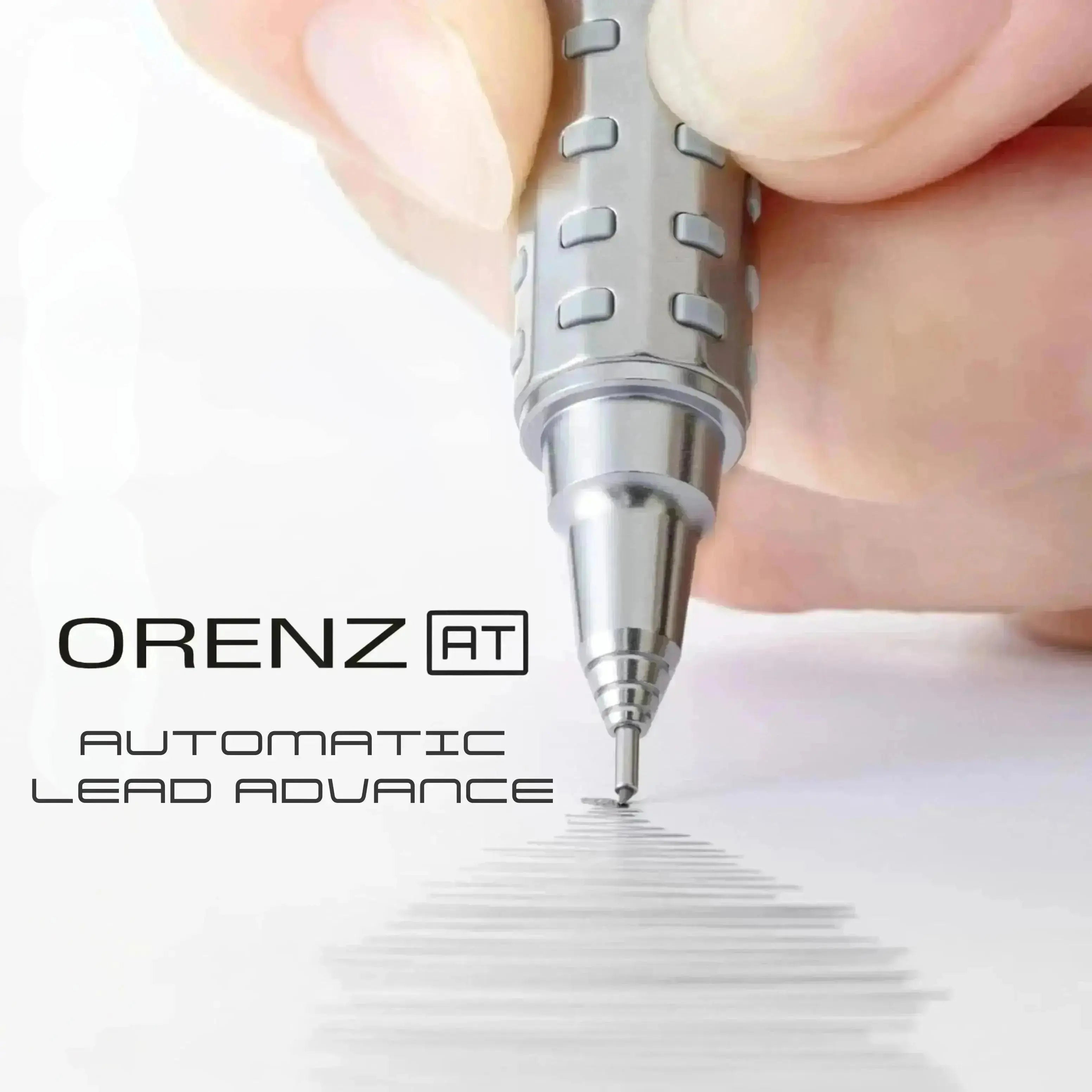  Orenz AT - 0.5mm Mechanical Drafting Pencil, Automatic Lead Advance, Limited Edition Metallic Barrels  - Pentel of America, Ltd.