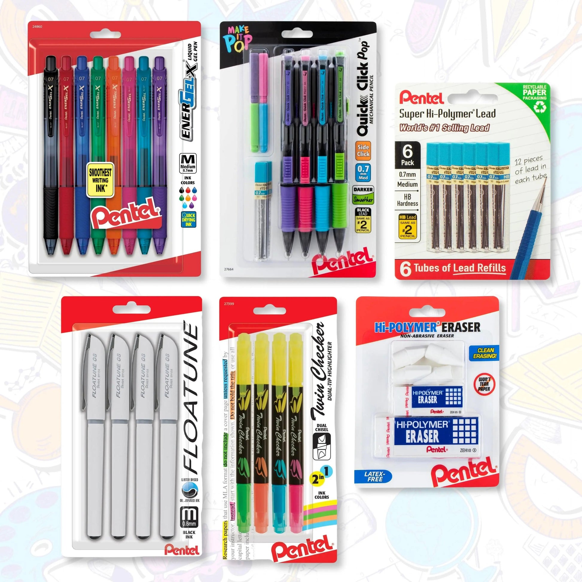 Pentel Advanced School Essentials Bundle 2026 - Pentel of America, Ltd.