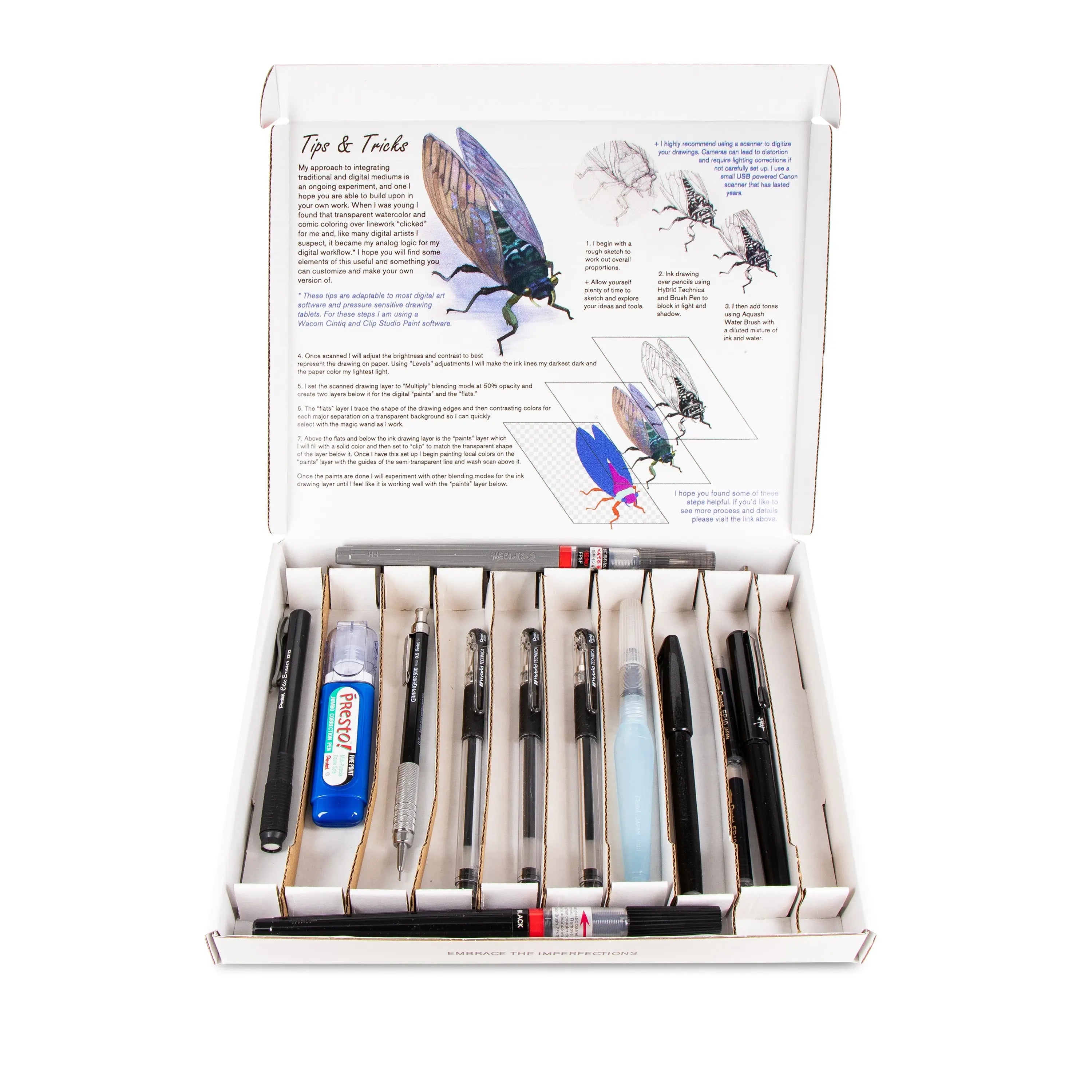 Pentel Arts Digital Integration Pro Kit - Pentel of America, Ltd.