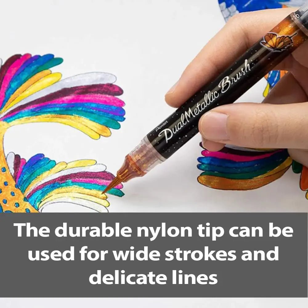 Pentel Arts DualMetallic Brush - Pentel of America, Ltd.