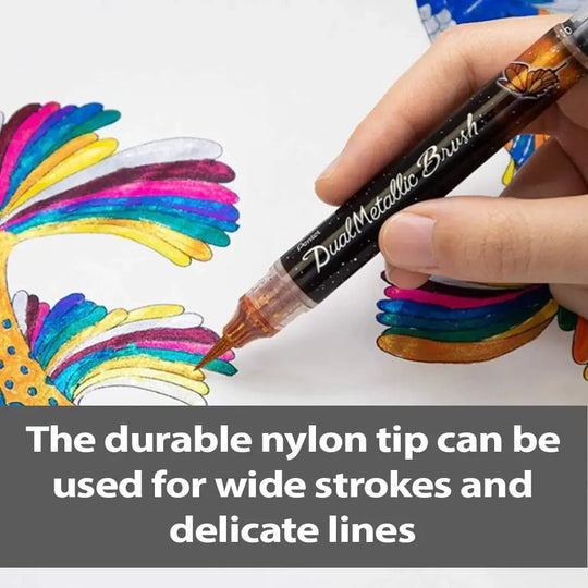 Pentel Arts DualMetallic Brush - Pentel of America, Ltd.