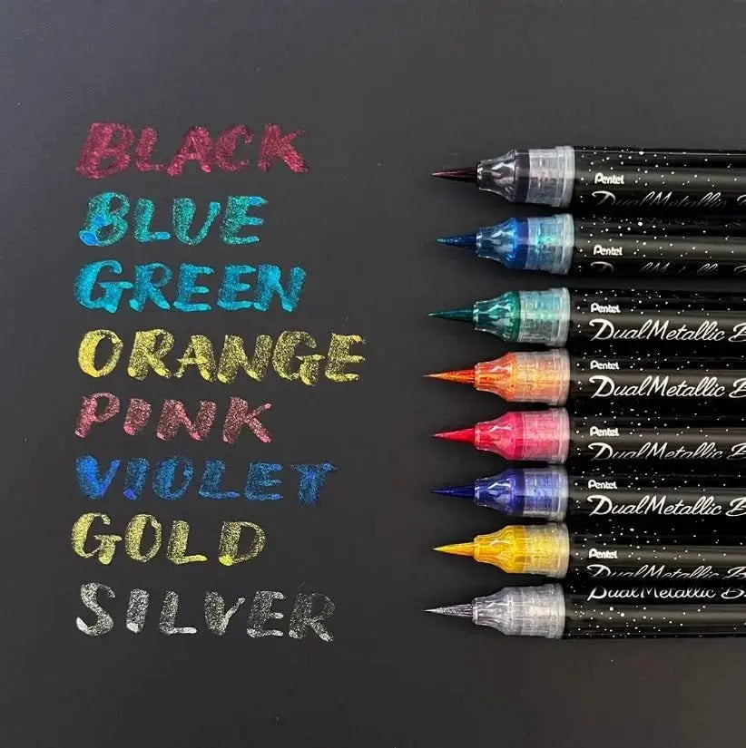 Pentel Arts DualMetallic Brush - Pentel of America, Ltd.