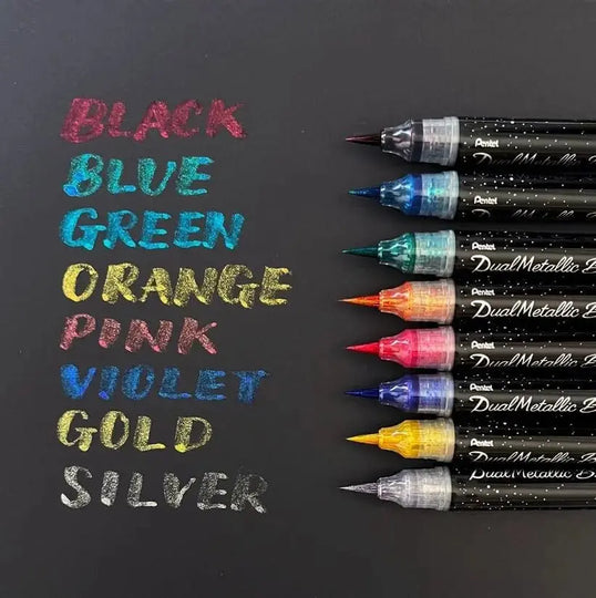 Pentel Arts DualMetallic Brush - Pentel of America, Ltd.