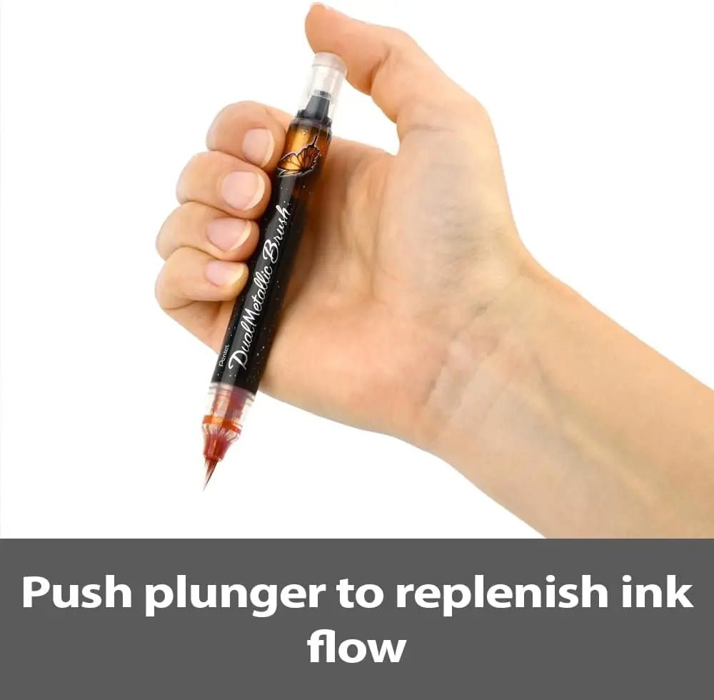 Pentel Arts DualMetallic Brush - Pentel of America, Ltd.