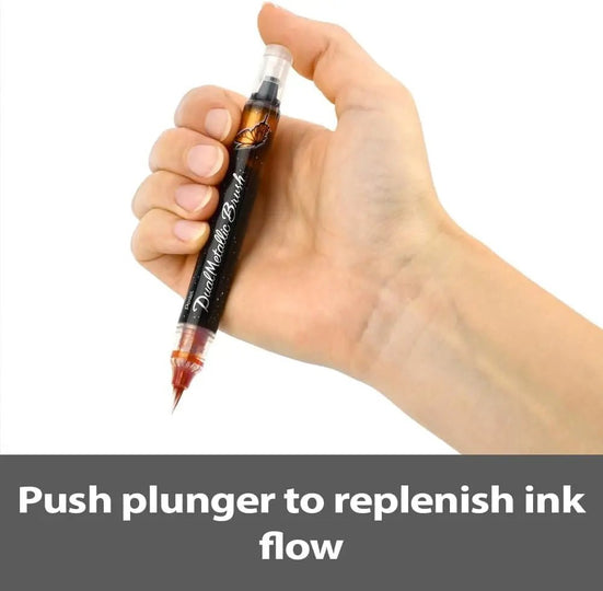 Pentel Arts DualMetallic Brush - Pentel of America, Ltd.