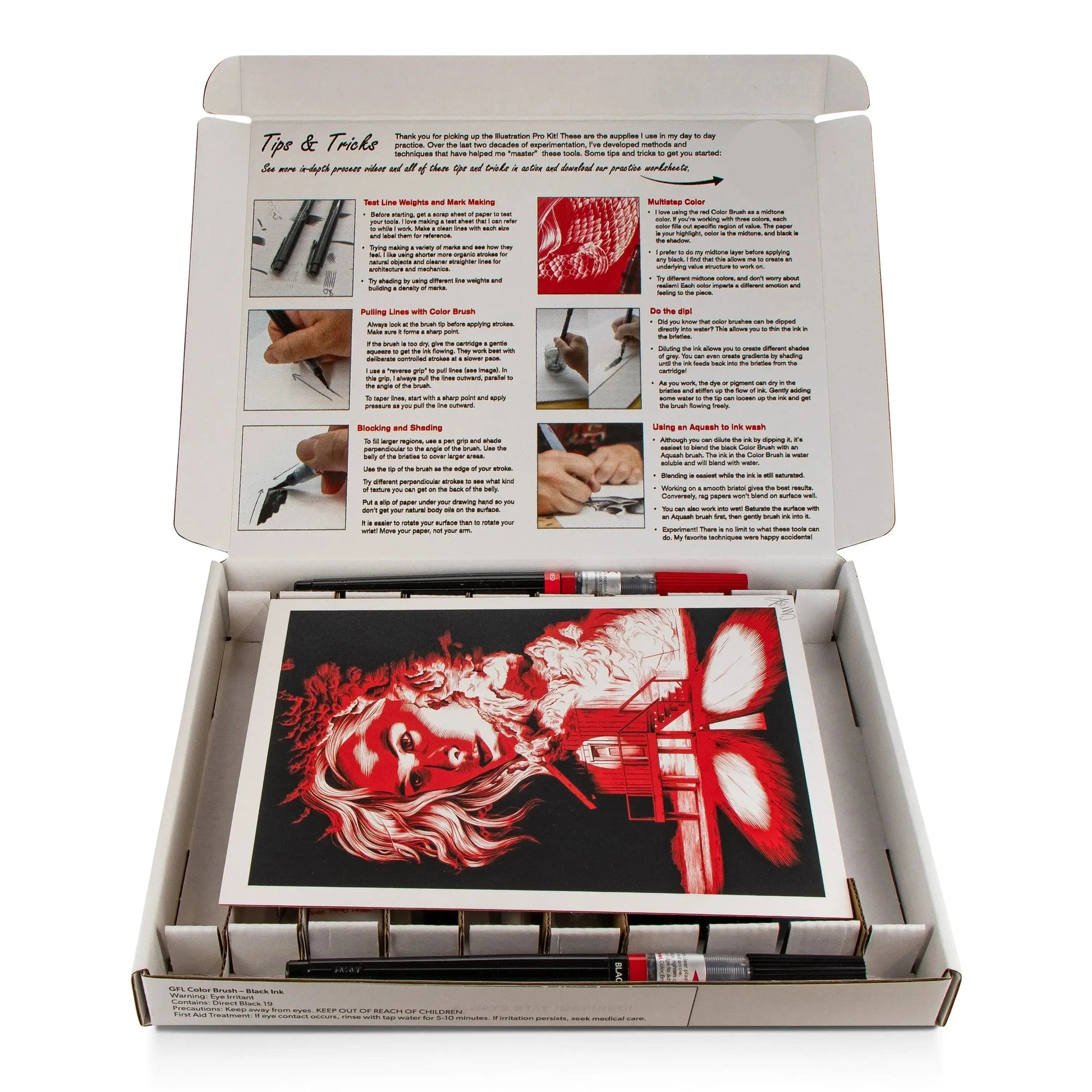 Pentel Arts Systems Illustration Pro Kit - Pentel of America, Ltd.