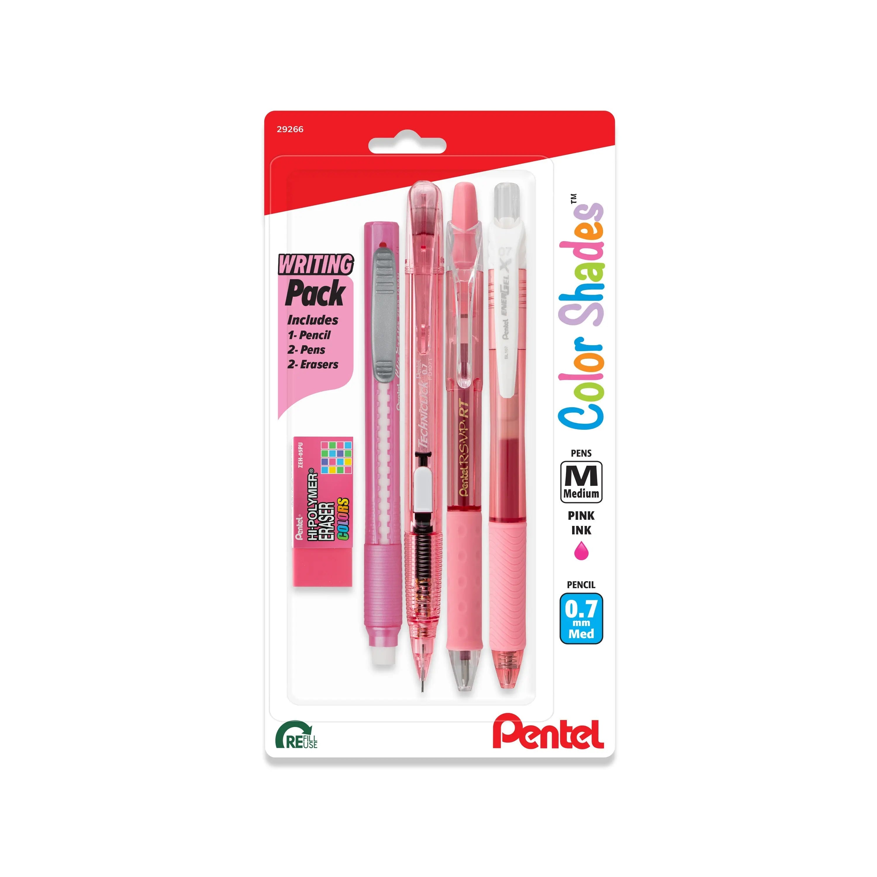 Pentel Color Shades Writing Packs V2 - Pentel of America, Ltd.