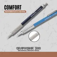 Pentel Drafting Kit with Graph Gear 500 Automatic Drafting Pencil, 0.7mm, Blue Barrel, Lead and Mini Eraser (PG527LEBP) - Pentel of America, Ltd.