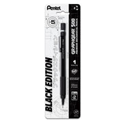 Pentel GraphGear 500, Limited Black Edition, Drafting Pencil (0.5mm), 1 - Pk - Pentel of America, Ltd.