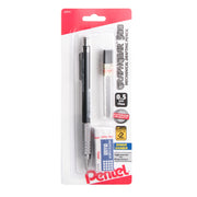 Pentel GraphGear 500 Mechanical Drafting Pencil, (0.5mm), Fine Line, Refill Lead and Mini Eraser (PG525LEBP) - Pentel of America, Ltd.