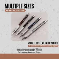 Pentel GraphGear 500 Mechanical Drafting Pencil, (0.5mm), Fine Line, Refill Lead and Mini Eraser (PG525LEBP) - Pentel of America, Ltd.