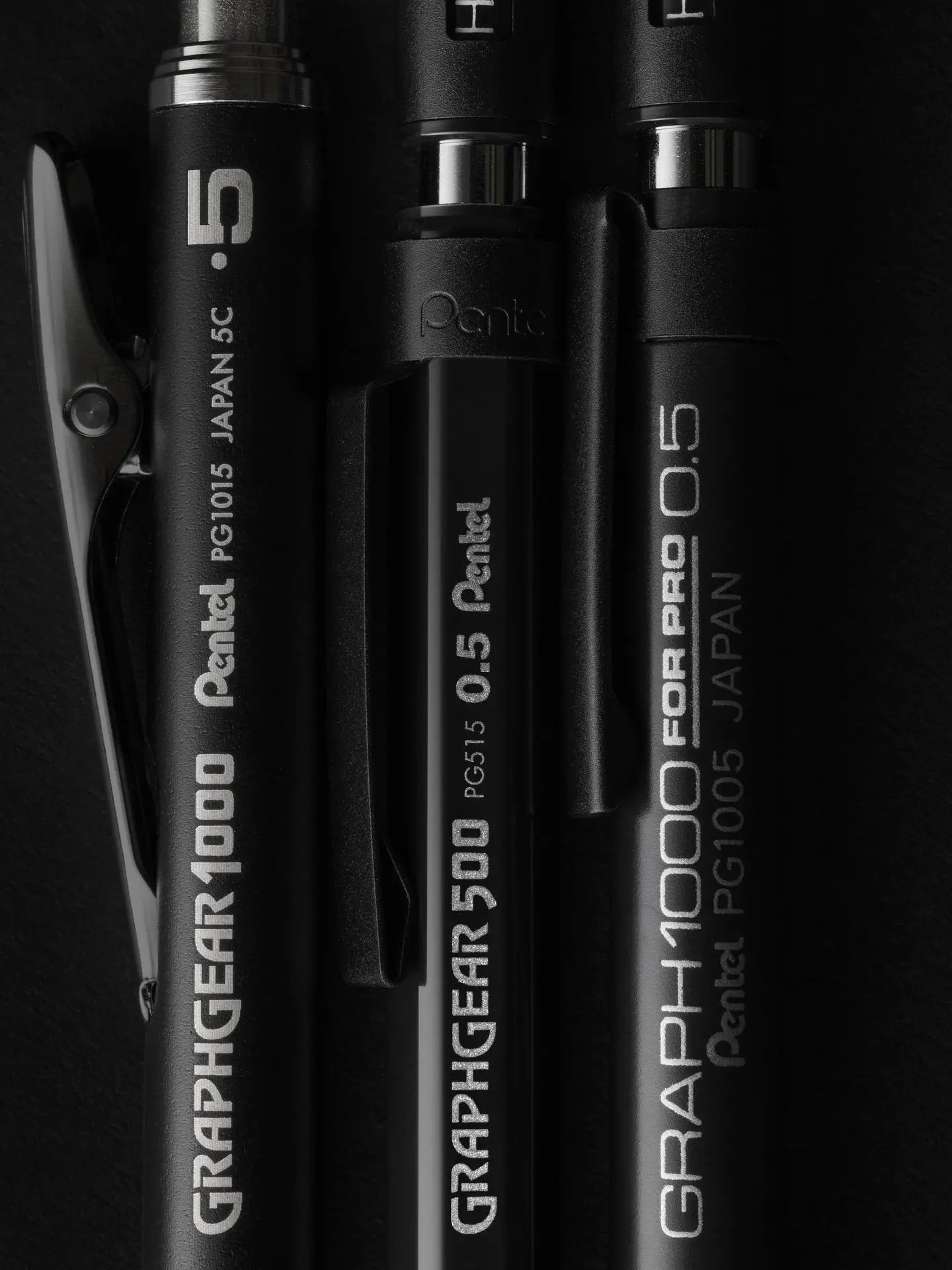 Pentel GraphGear/Graph Black Edition, Mechanical Drafting Pencils, Pentel 60th Anniversary Limited Edition Collectors Set - Pentel of America, Ltd.