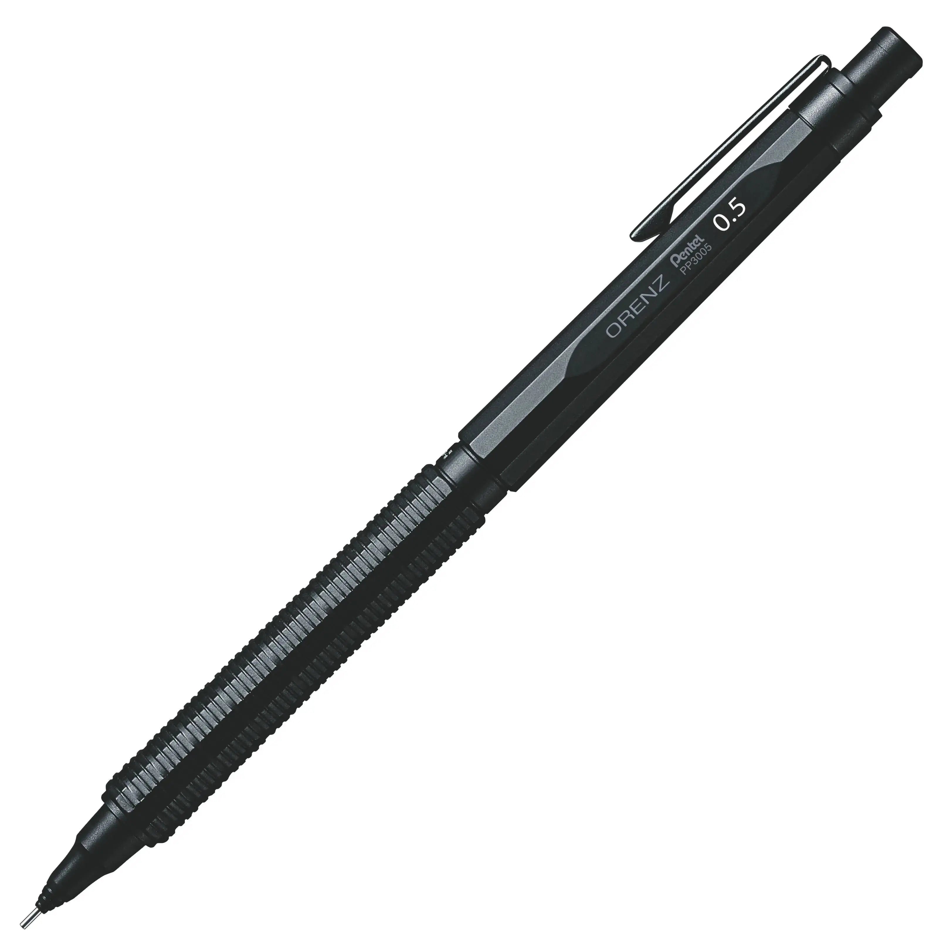 AZAZEL ブラックメタル　blackl Pentel Orenz Nero Mechanical Drafting Pencil, Automatic Lead