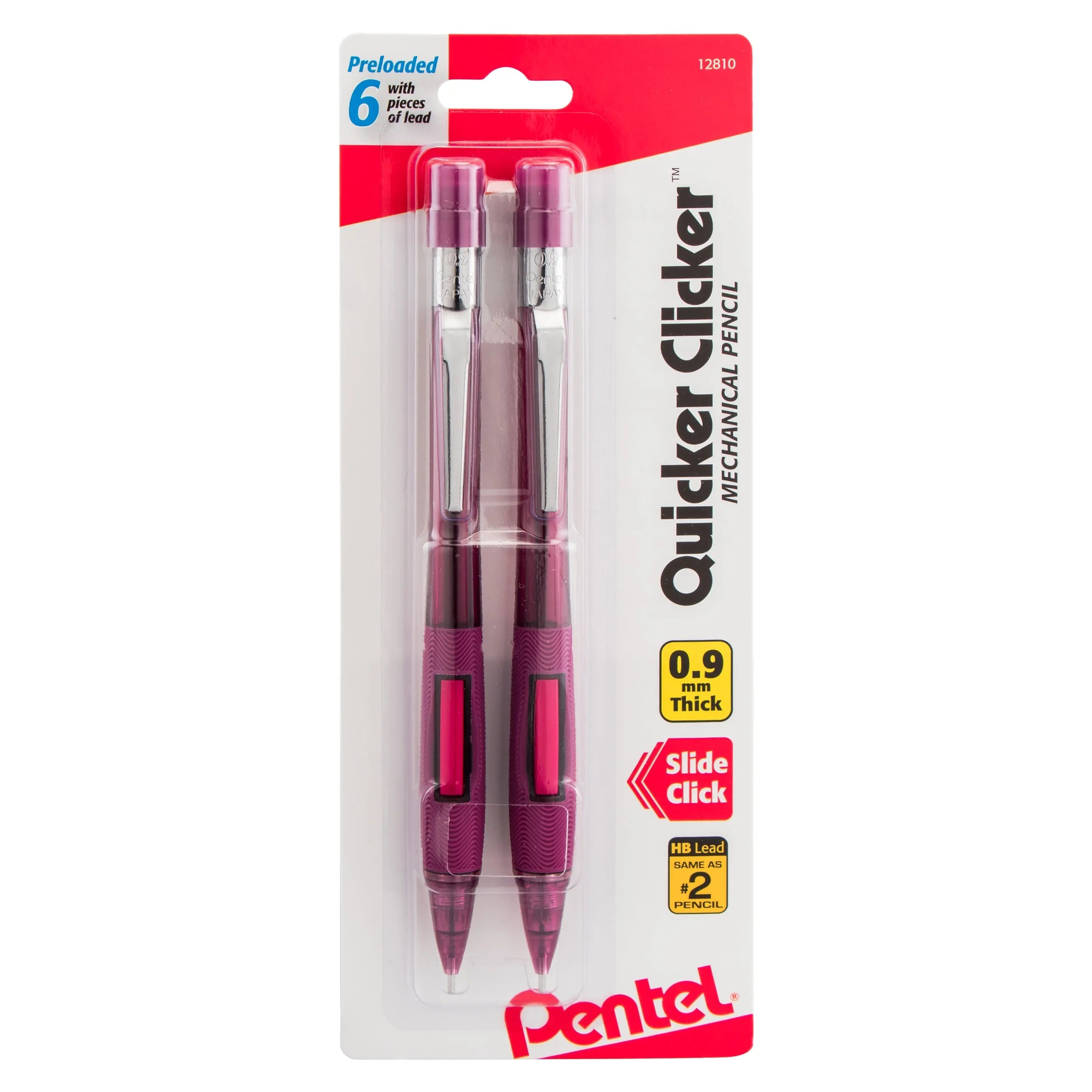 Pentel Quicker Clicker Mechanical Pencil, Assorted Packs - Pentel of America, Ltd.