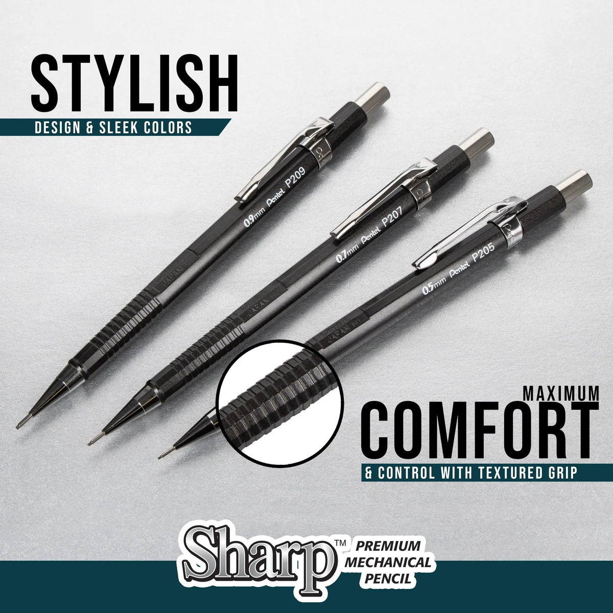 Pentel Sharp Mechanical Pencil, Assorted Packs - Pentel of America, Ltd.