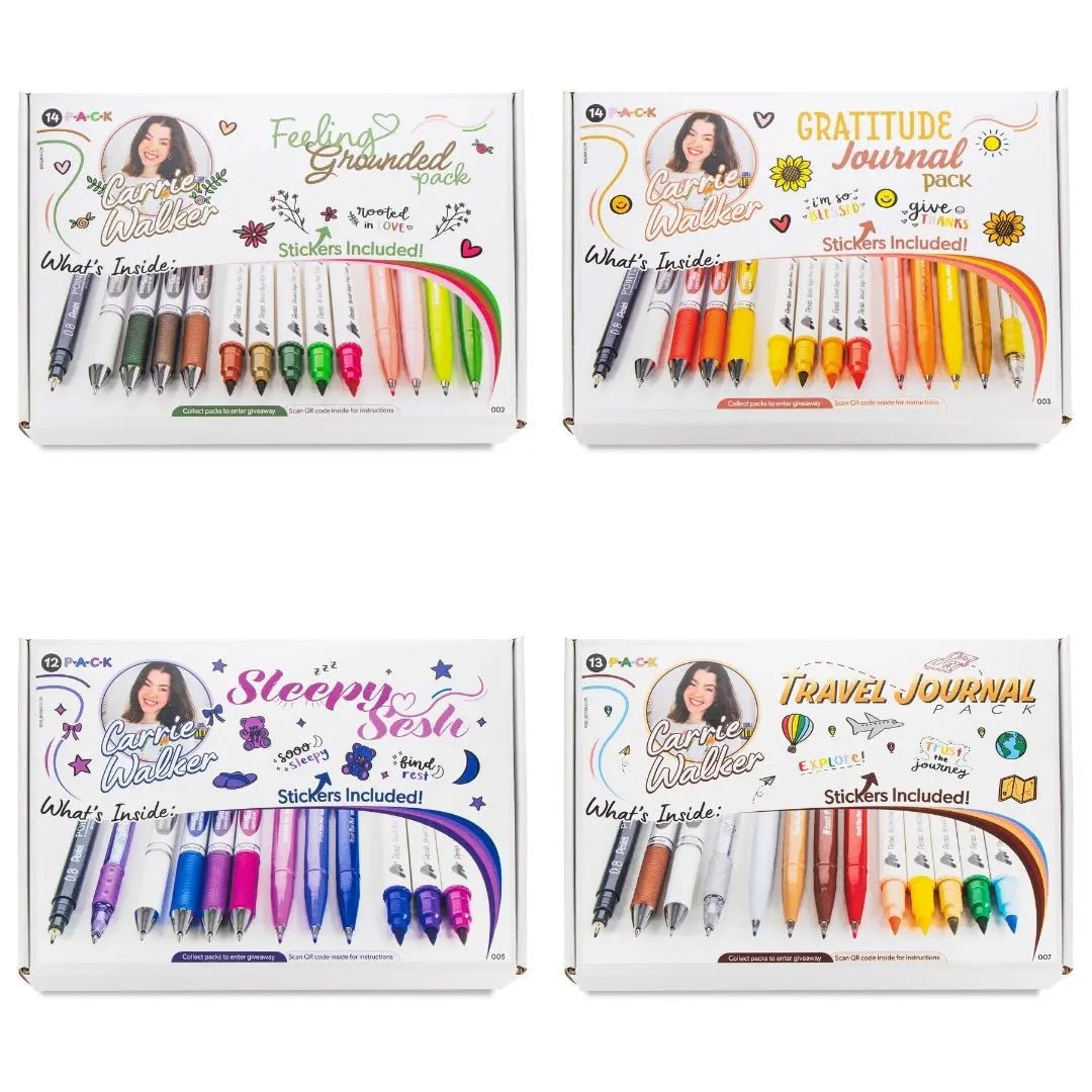 Relax & Unwind Journaling Pack Bundle - Pentel of America, Ltd.