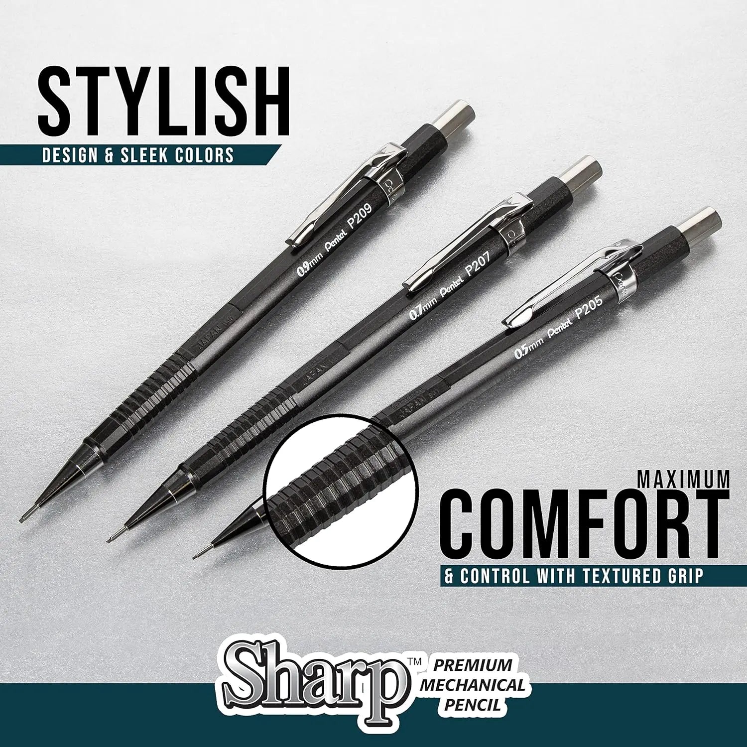 Pentel Sharp Mechanical Pencil, 4 Packs | Pentel.com – Pentel of