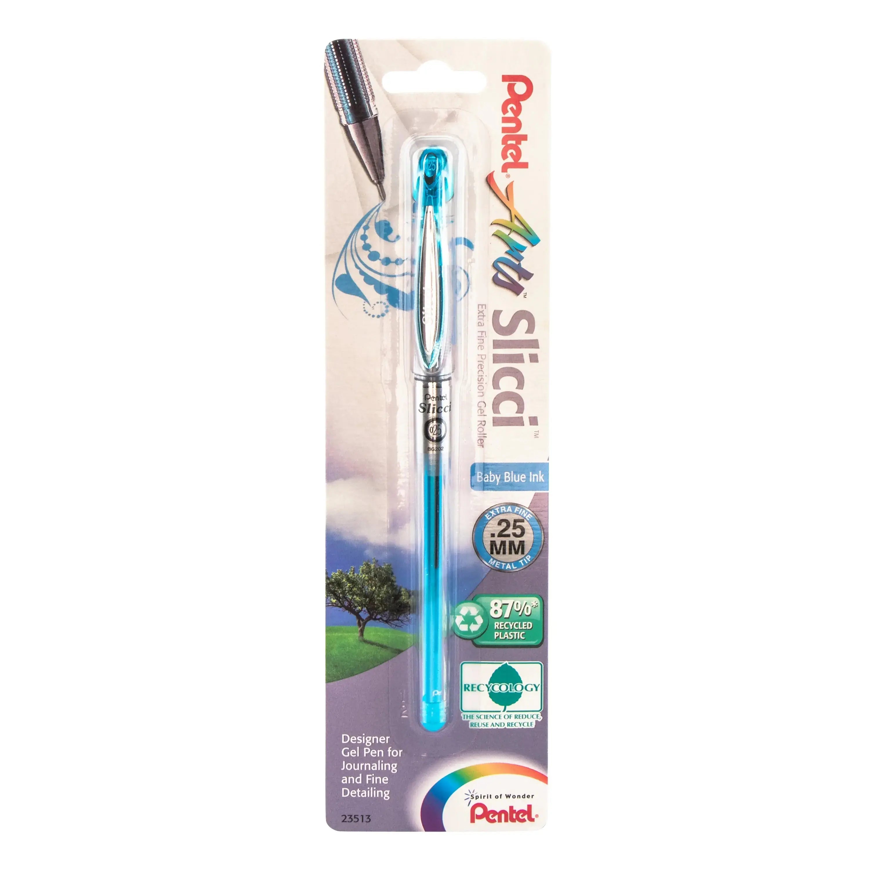 Slicci Gel Pen, 0.25mm - Pentel of America, Ltd.
