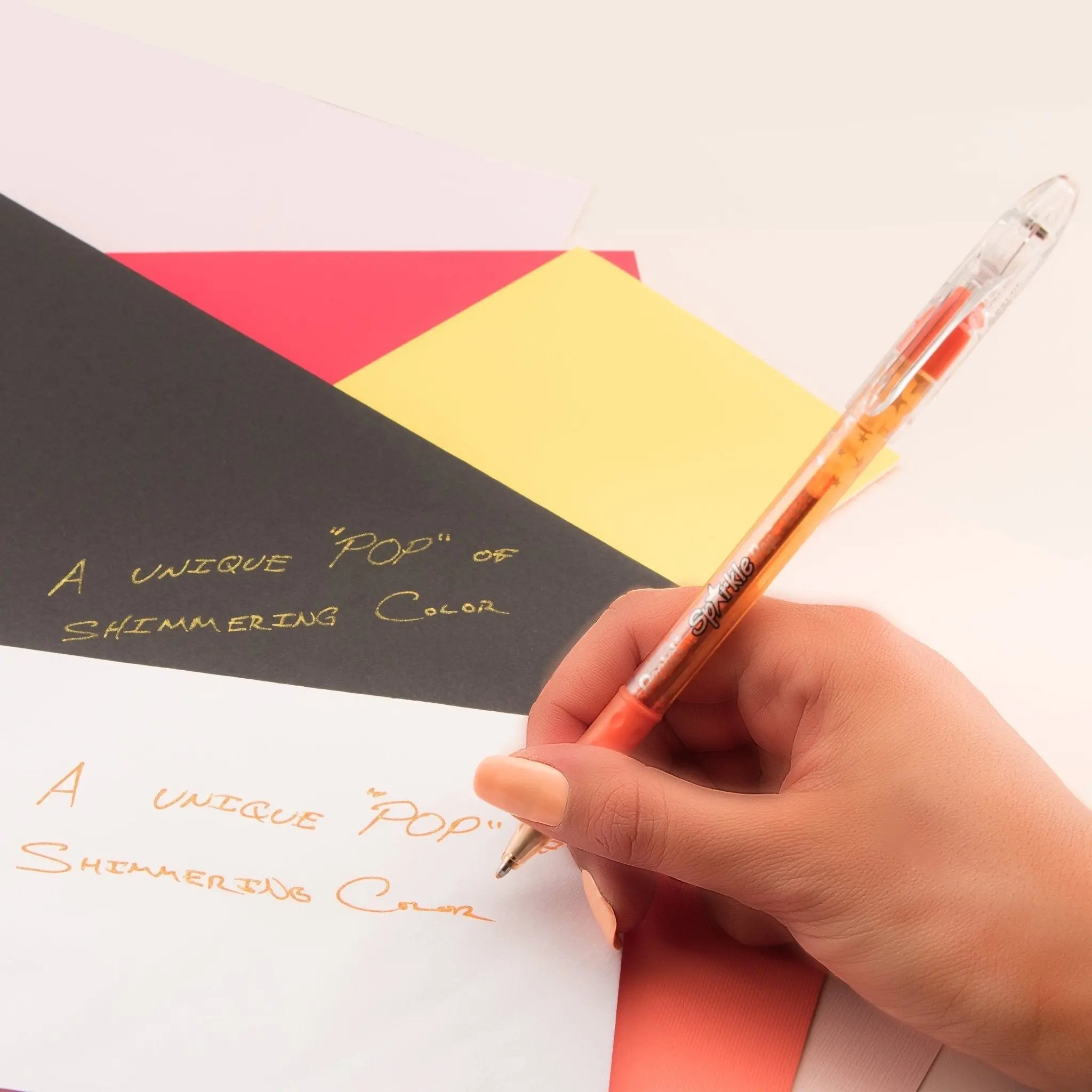 Sparkle Pop Metallic Gel Pen, (1.0mm) Bold Line, Assorted Ink 8 - Pk - Pentel of America, Ltd.