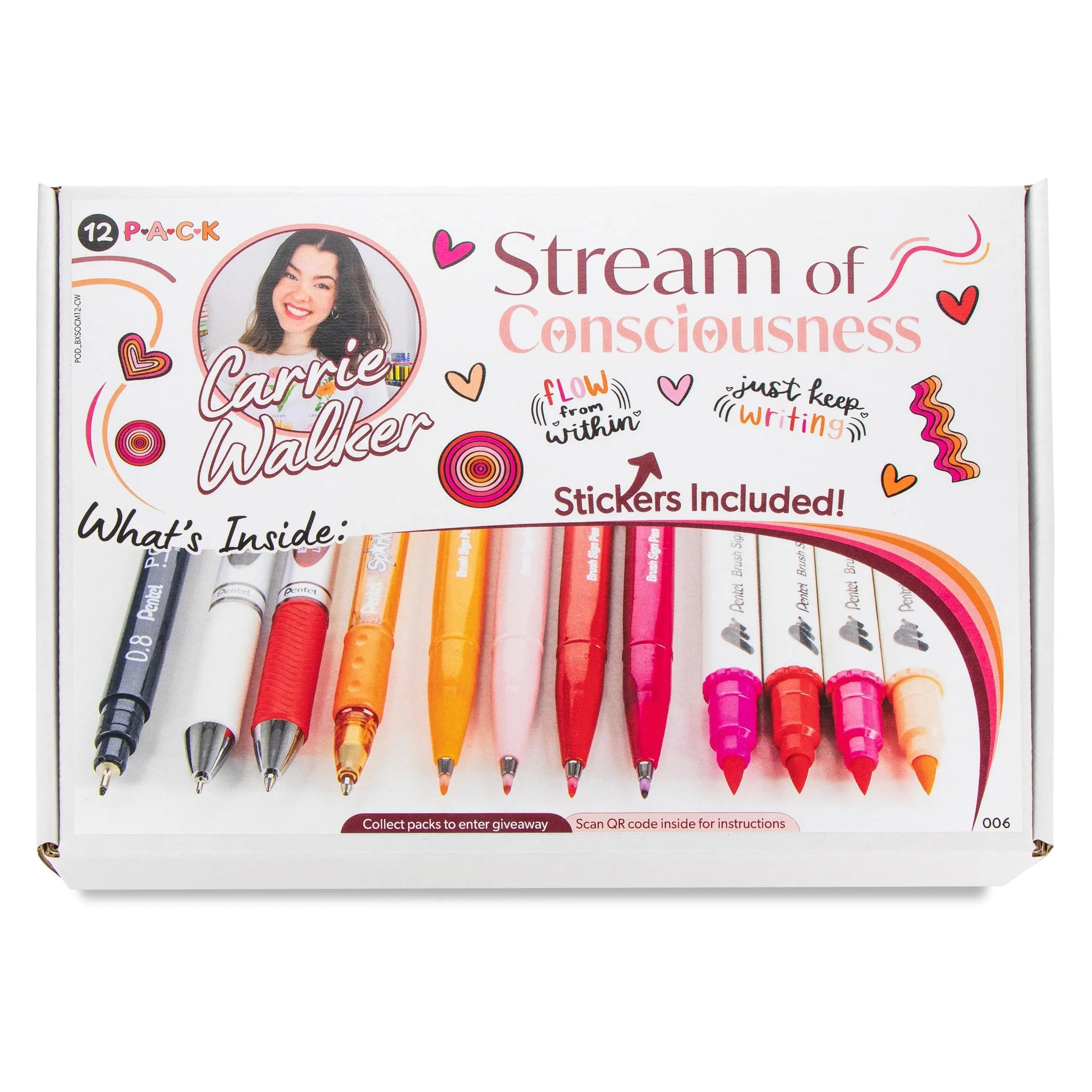 Stream of Consciousness Journaling Pack - Pentel of America, Ltd.