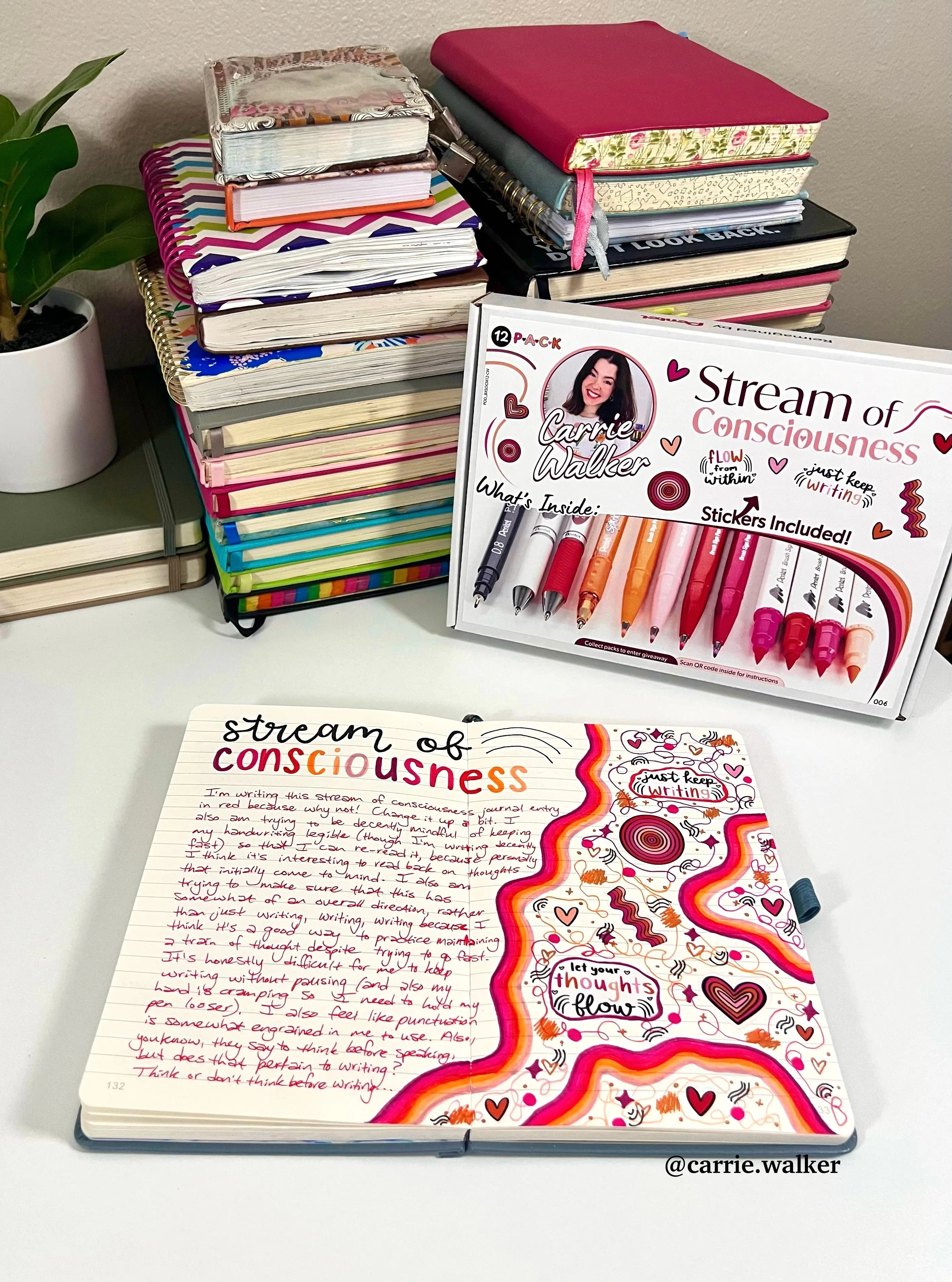 Stream of Consciousness Journaling Pack - Pentel of America, Ltd.